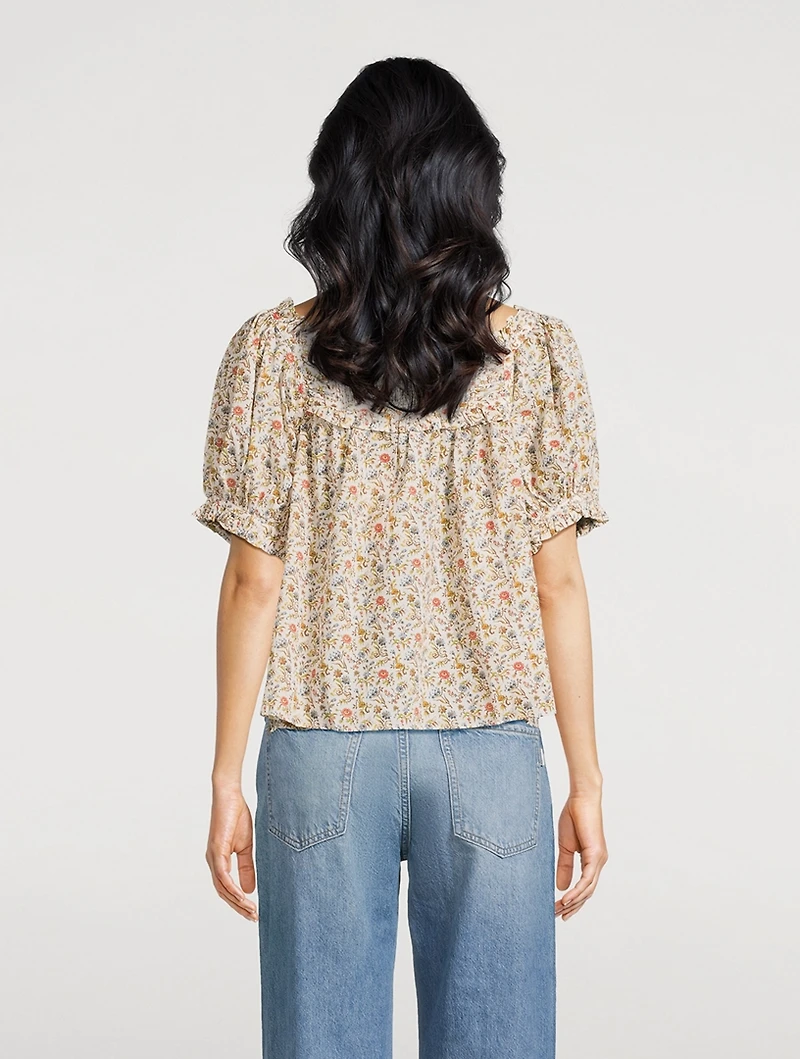 Farley Blouse Floral Print