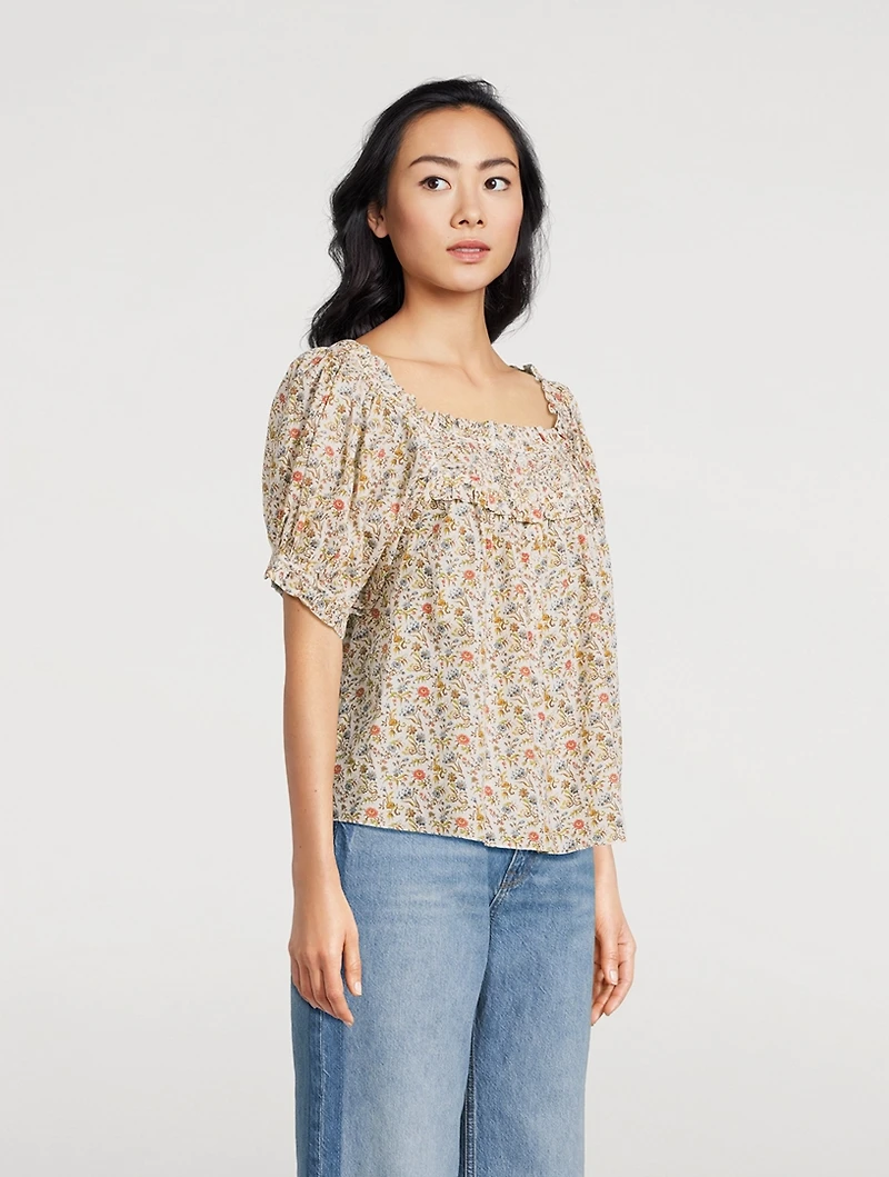 Farley Blouse Floral Print