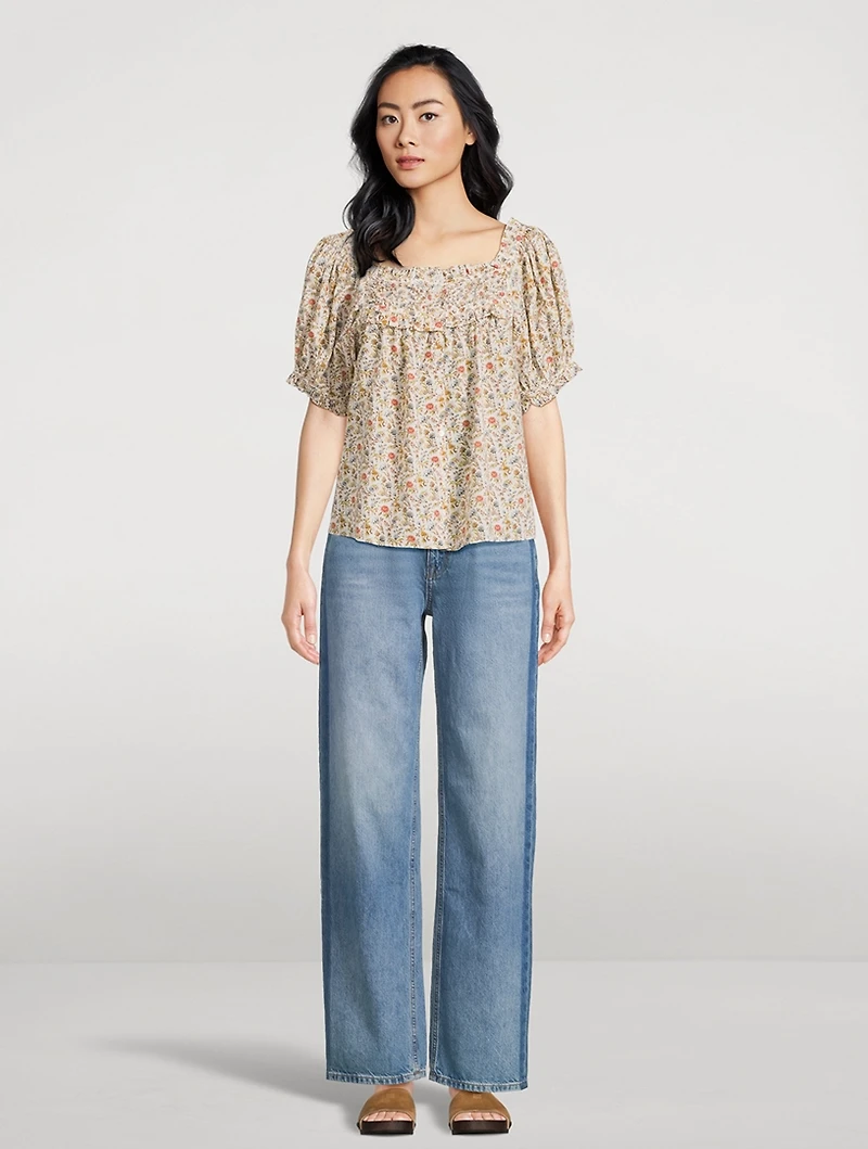 Farley Blouse Floral Print