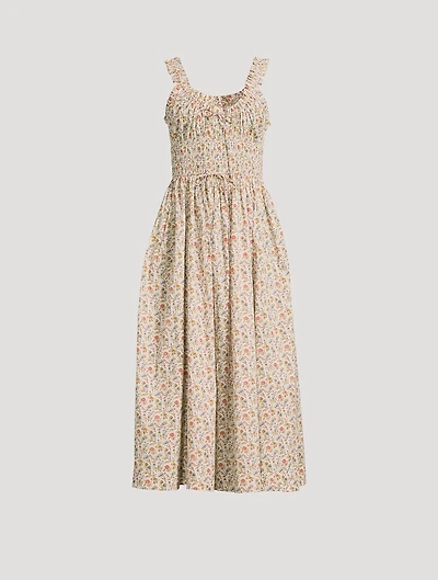 Emmaretta Midi Dress Floral Print
