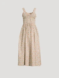 Emmaretta Midi Dress Floral Print