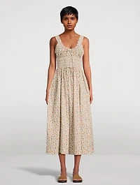 Emmaretta Midi Dress Floral Print