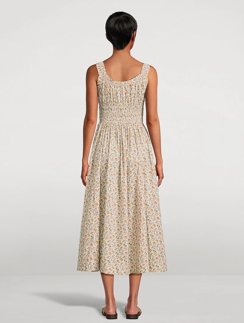 Emmaretta Midi Dress Floral Print