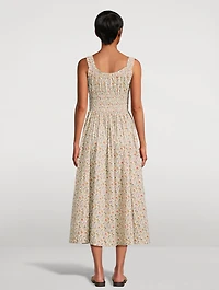 Emmaretta Midi Dress Floral Print