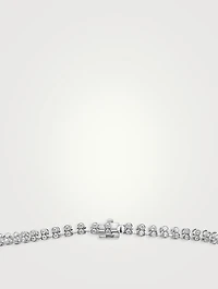 Zyyp 18K White Gold South Sea Pearl And Diamond Zip Necklace