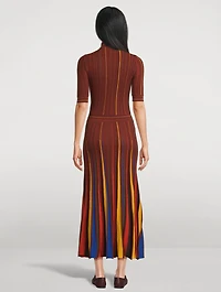 Calypso Merino Wool Midi Dress