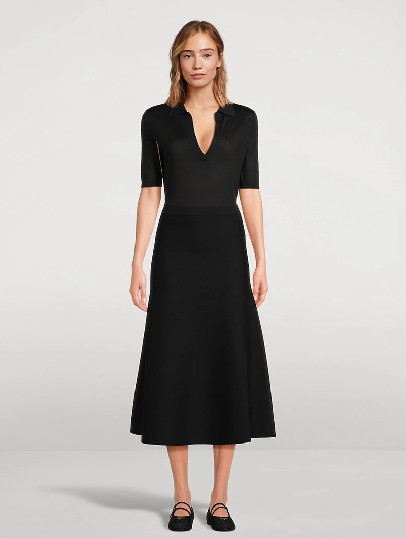 Freddie Knit Midi Skirt