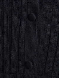 Amor Rib-Knit Cashmere Silk Dress