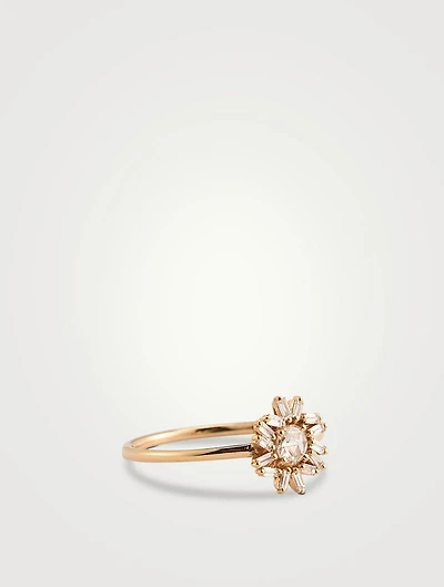 One-Of-A-Kind 18K Rose Gold Diamond Ring