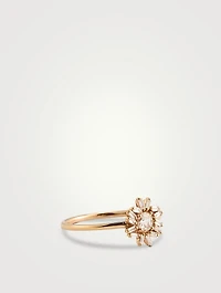 One-Of-A-Kind 18K Rose Gold Diamond Ring