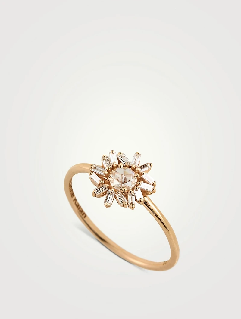 One-Of-A-Kind 18K Rose Gold Diamond Ring