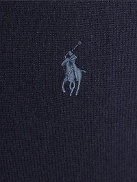 Wool Johnny-Collar Sweater
