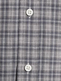 Cotton Twill Shirt Plaid Print