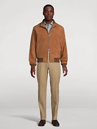 Classic Fit Houndstooth Twill Shirt