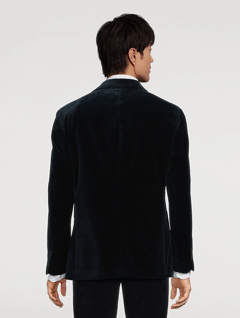 Velvet Tailored Jacket