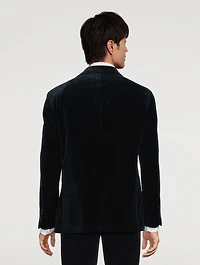 Velvet Tailored Jacket