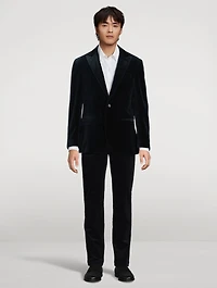 Velvet Tailored Jacket