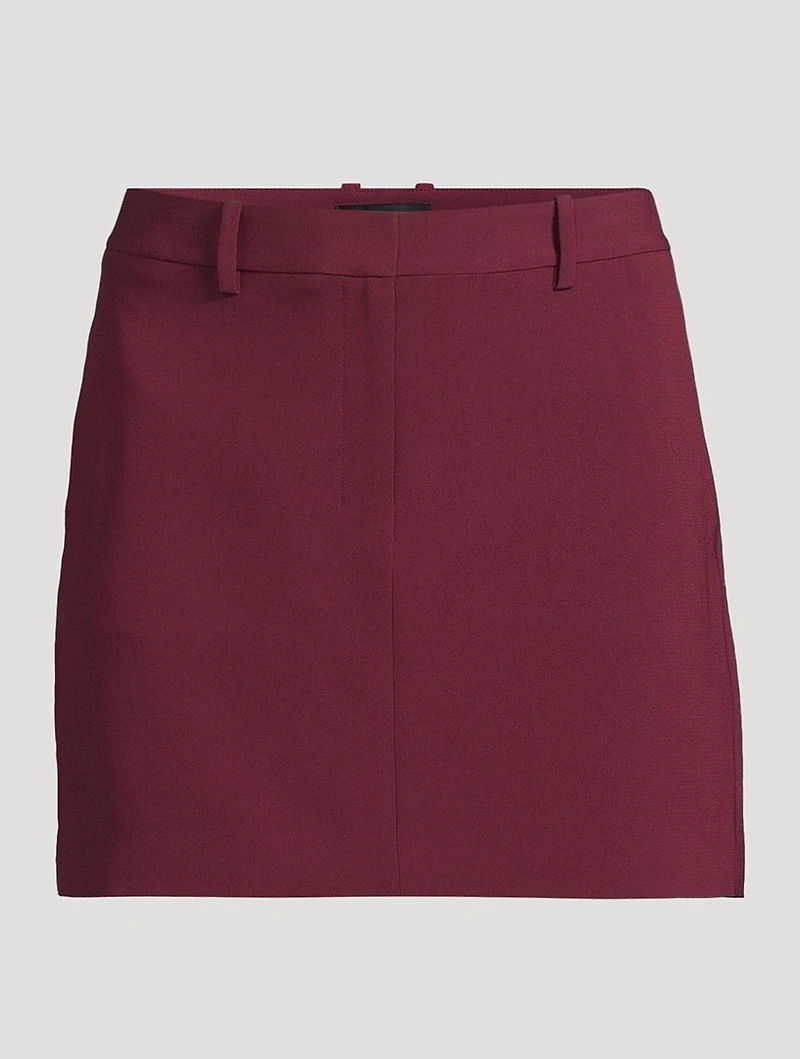 Admiral Crêpe Mini Skirt