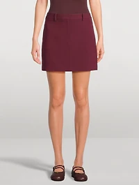Admiral Crêpe Mini Skirt