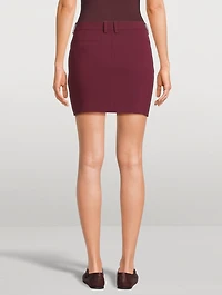 Admiral Crêpe Mini Skirt