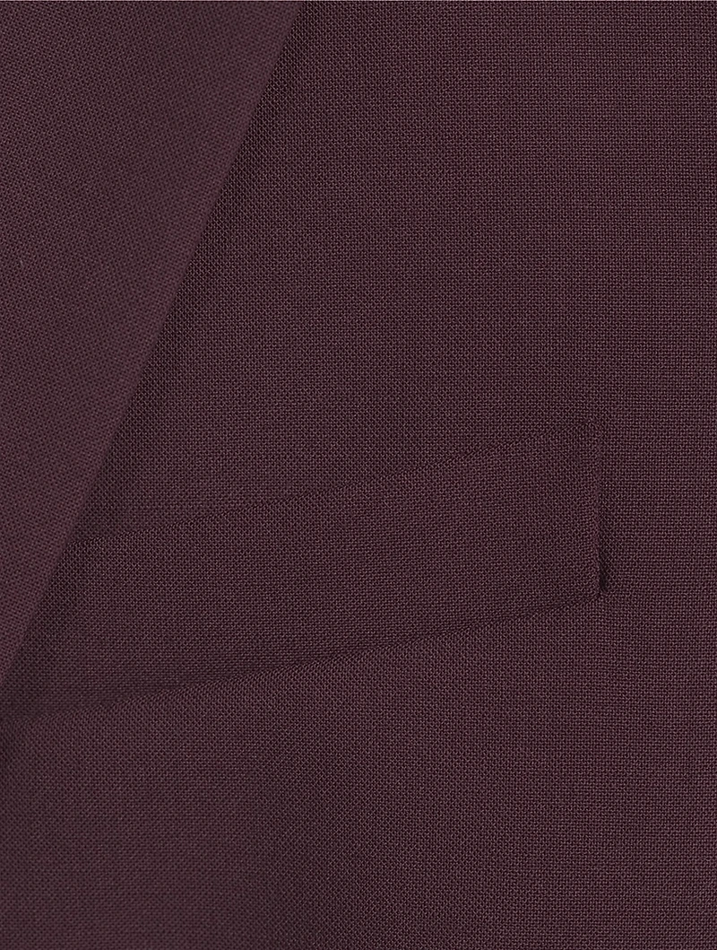 Slim Stretch Wool Blazer