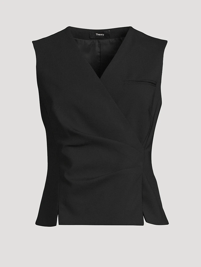 Wrap Vest Shirt