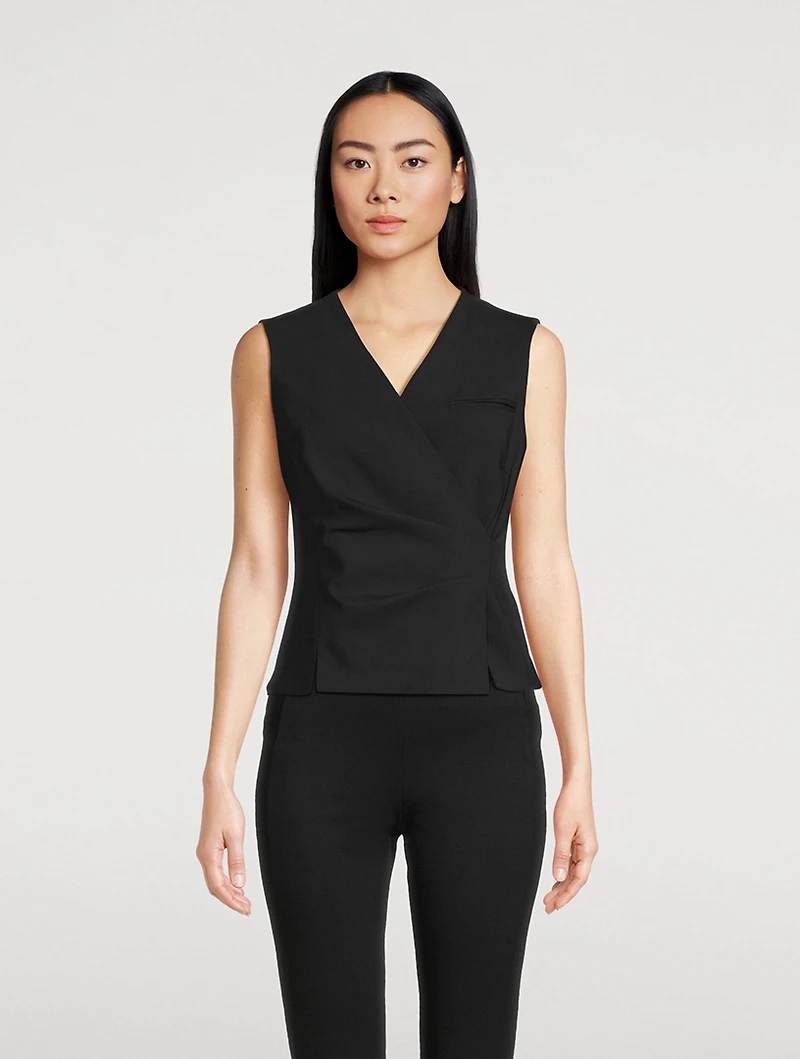 Wrap Vest Shirt