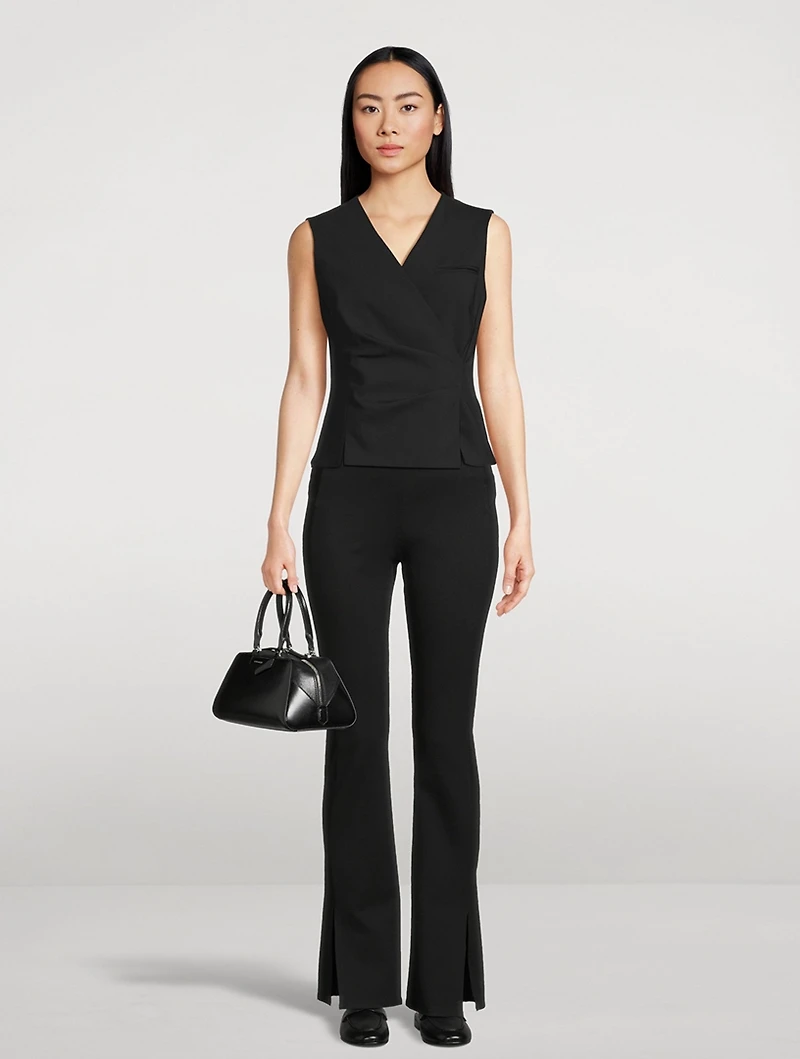 Wrap Vest Shirt