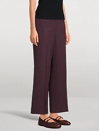 Classic Stretch Wool Suit Pants