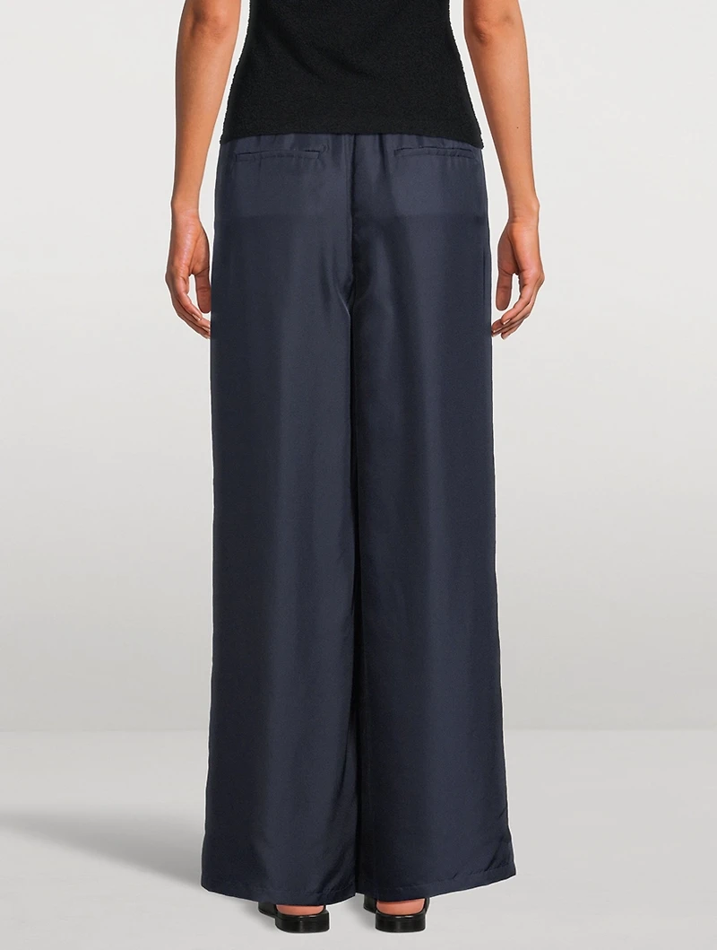 Silk Track Pants