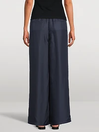 Silk Track Pants