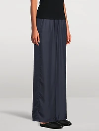 Silk Track Pants