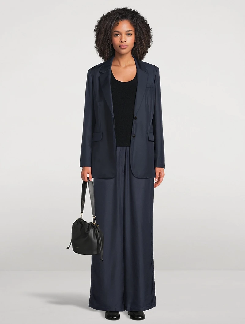 Silk Track Pants
