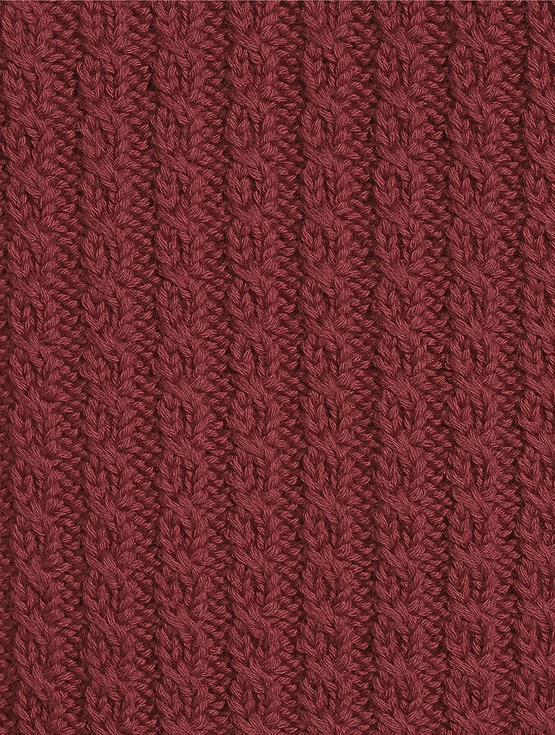 Textured Knit Vest