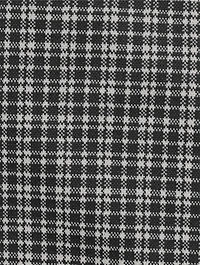 High Waisted Knit Plaid Kick Pants