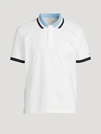 Supima Pique Stripe Polo