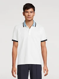 Supima Pique Stripe Polo