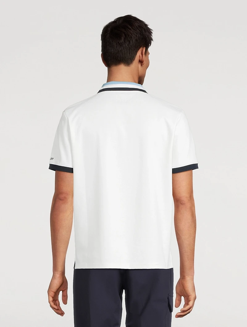 Supima Pique Stripe Polo