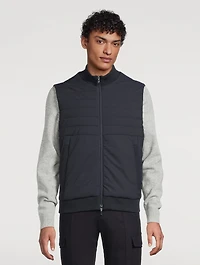 Stretch Nylon Quilted Vest