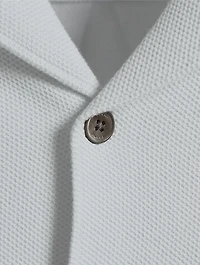 Jacquard Relaxed Short-Sleeve Shirt
