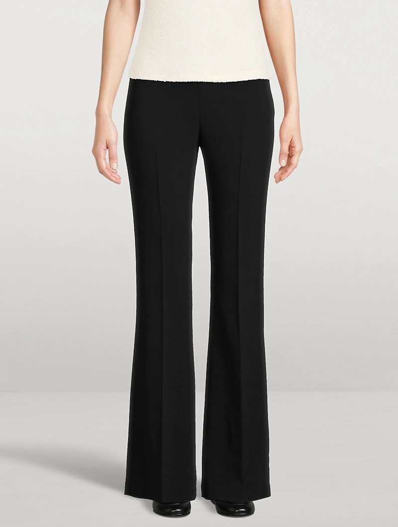 Demitria Admiral Crepe Flared Pants
