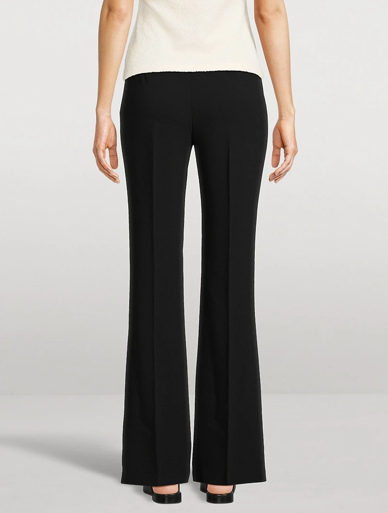 Demitria Admiral Crepe Flared Pants