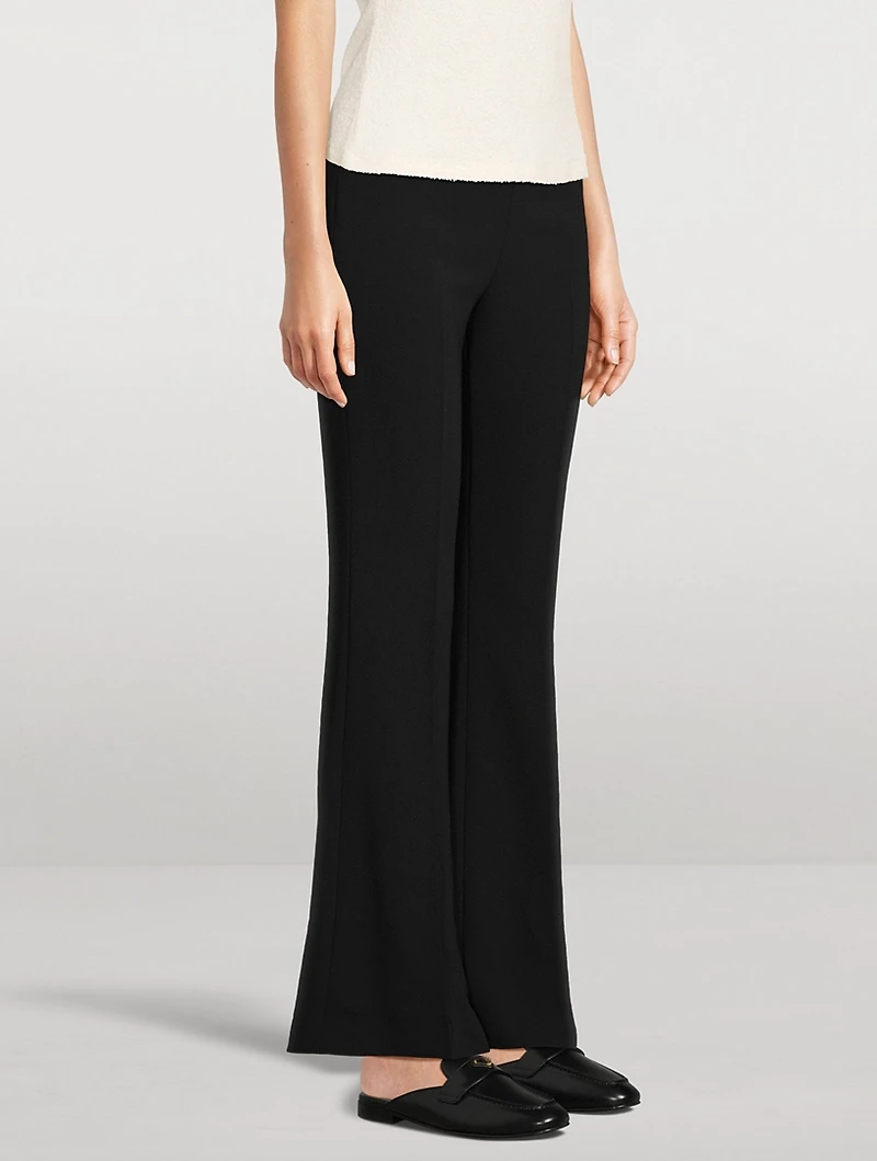 Demitria Admiral Crepe Flared Pants