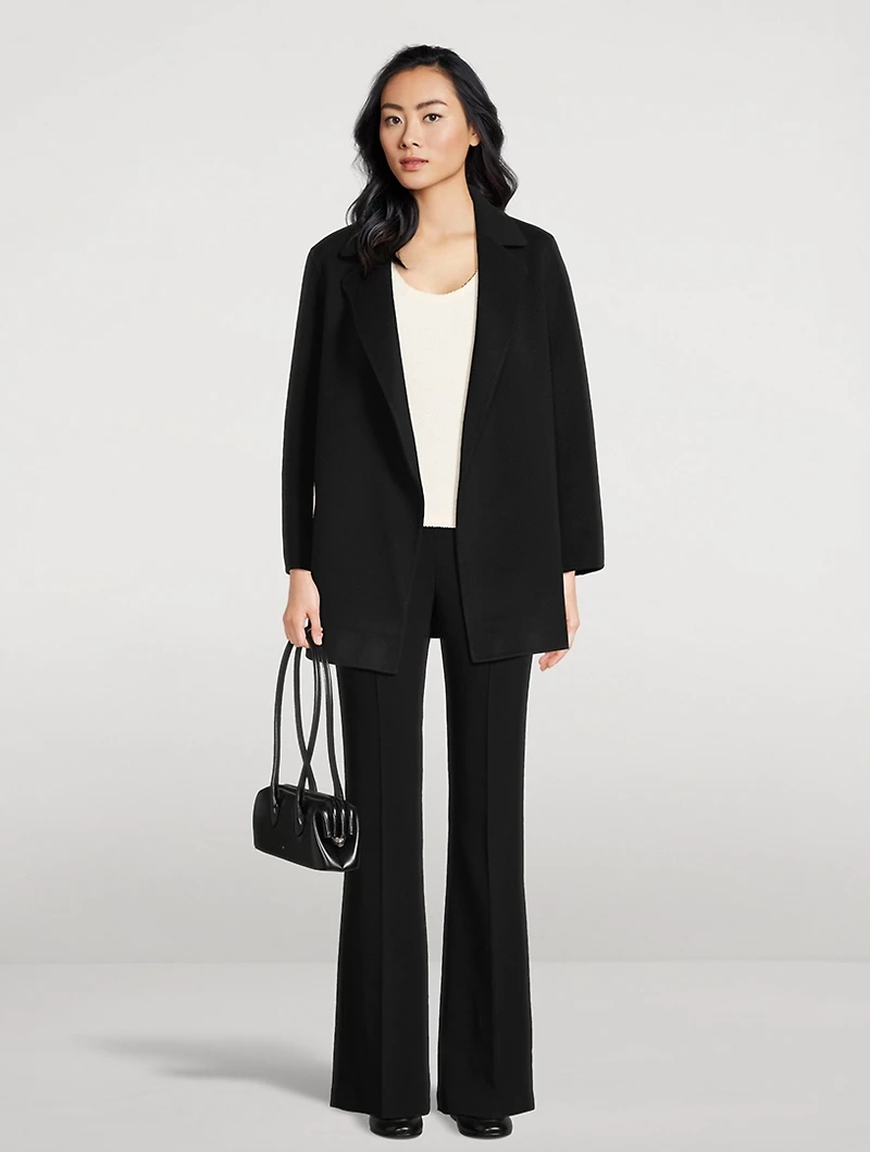 Demitria Admiral Crepe Flared Pants