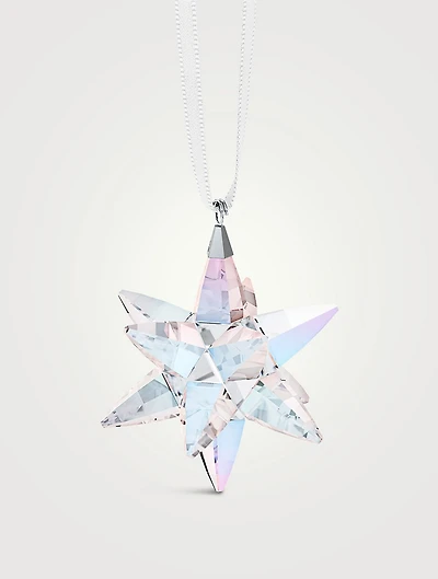 Classic Star Shimmer Crystal Ornament