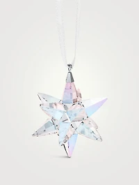 Classic Star Shimmer Crystal Ornament