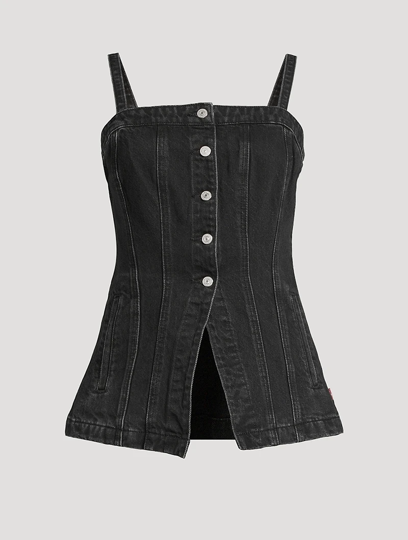 Denim Bustier