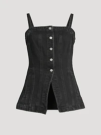 Denim Bustier
