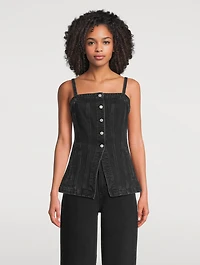 Denim Bustier