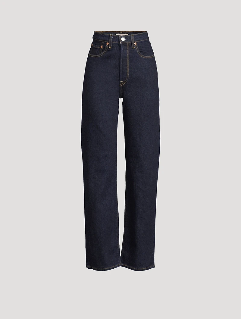 Ribcage Straight-Leg Jeans